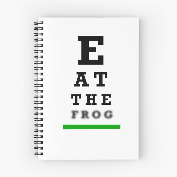 Item preview, Eye chart frog designed and sold by HeArtTattoo.