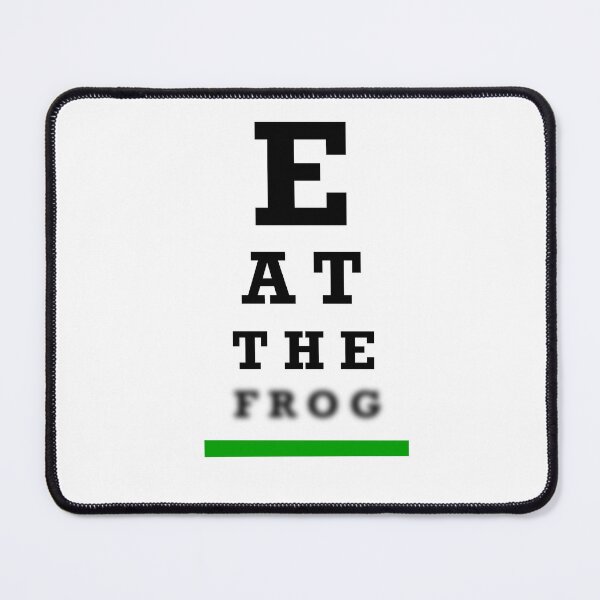 Item preview, Eye chart frog designed and sold by HeArtTattoo.