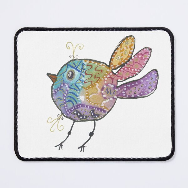 Item preview, Colorful whimsical bird designed and sold by SunnyAunt.