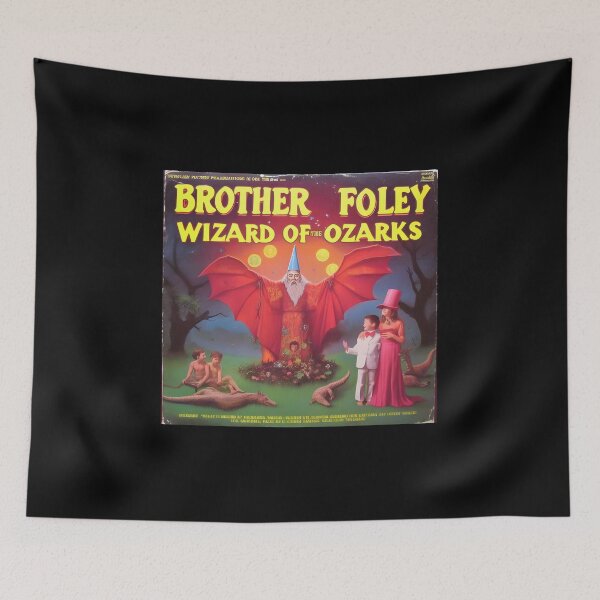 Item preview, Brother Foley Wizard of the Ozarks album cover designed and sold by Upsidedownman.