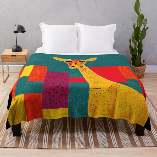 Item preview, Simplistic & Minimalistic African Giraffe Art Collection designed and sold by ArtificialGenes.