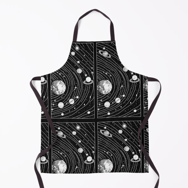 Item preview, Black and White Solar System designed and sold by QuixoticDigital.
