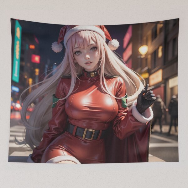 Item preview, Christmas Waifus- Zero Two designed and sold by Padilla Designs And Art.