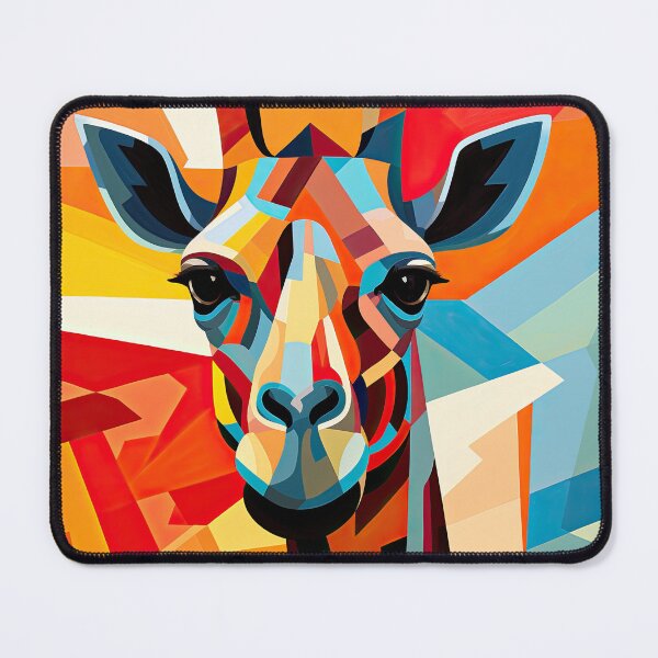 Item preview, Simplistic & Minimalistic African Giraffe Art Collection designed and sold by ArtificialGenes.