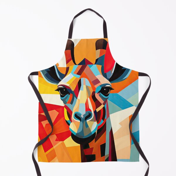Item preview, Simplistic & Minimalistic African Giraffe Art Collection designed and sold by ArtificialGenes.