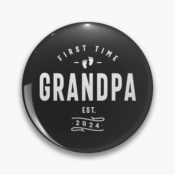 Item preview, First Time Grandpa 2024 Pregnancy Announcement New Grandpa  designed and sold by cidolopez.