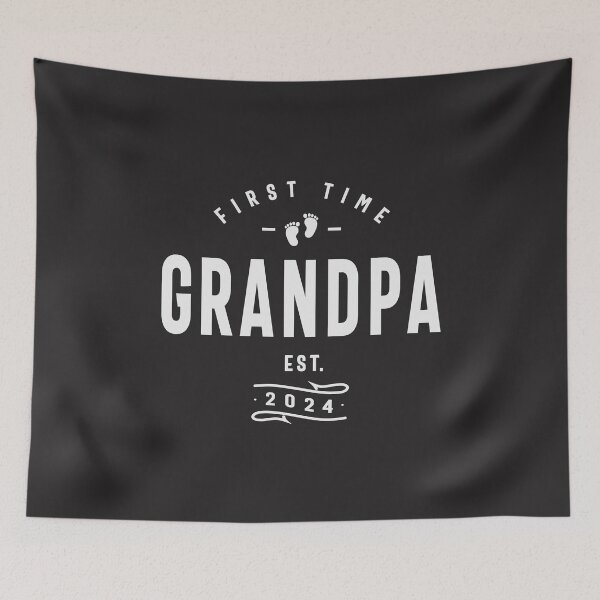 Item preview, First Time Grandpa 2024 Pregnancy Announcement New Grandpa  designed and sold by cidolopez.