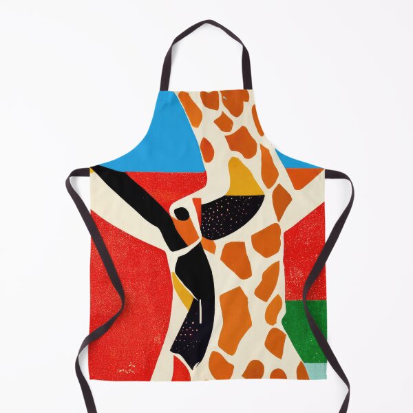 Item preview, Simplistic & Minimalistic African Giraffe Art Collection designed and sold by ArtificialGenes.