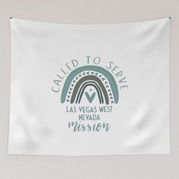 Item preview, Called to Serve - Las Vegas West Nevada - Boho Rainbow Missionary Gift designed and sold by brizodesign.