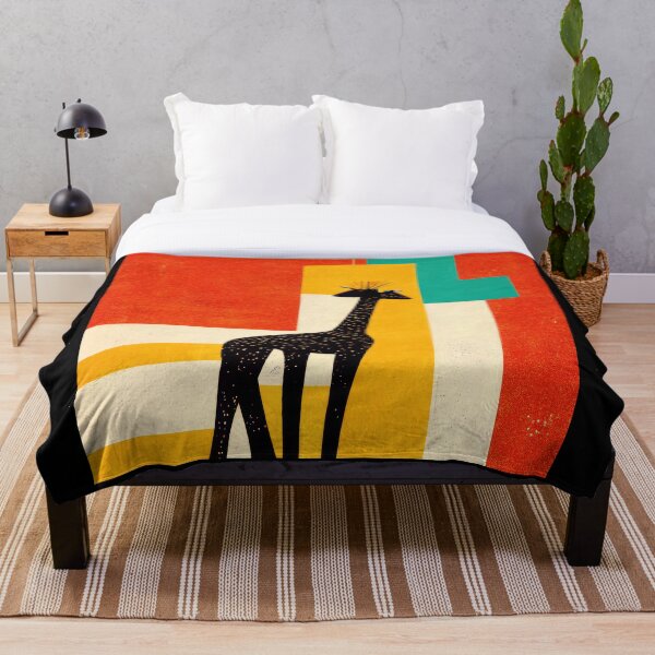 Item preview, Simplistic & Minimalistic African Giraffe Art Collection designed and sold by ArtificialGenes.