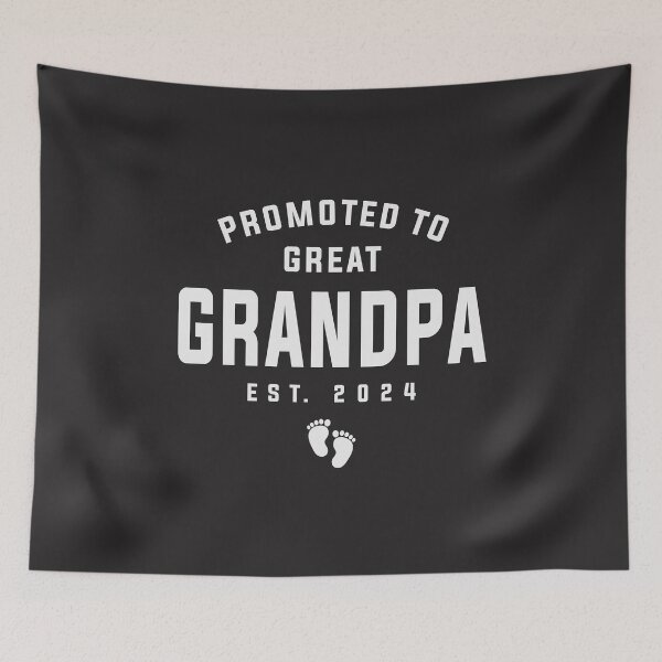 Item preview, Promoted To Great Grandpa To Be Est 2024  designed and sold by cidolopez.