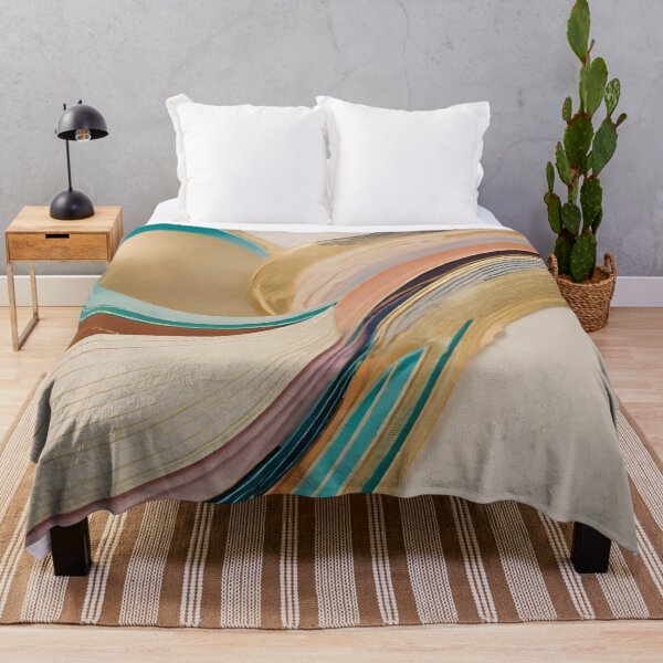 Item preview, Abstract curved lines of golden colors designed and sold by studio468.
