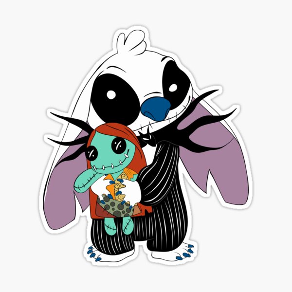 Stitch Surprise Sticker for Sale by FalChi