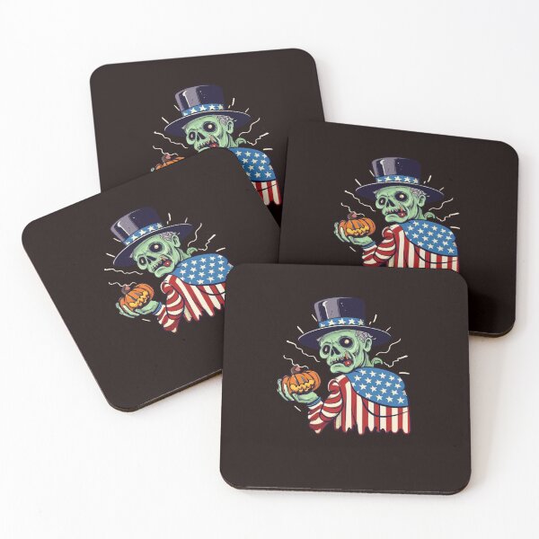 Item preview, Patriotic Zombie in USA Flag Attire designed and sold by CraftCharm.