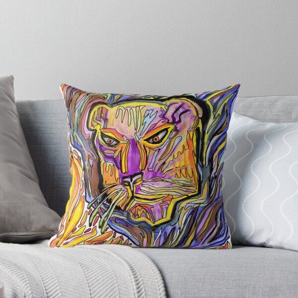 Item preview, Trippy lion designed and sold by Benjamin Sabatier.