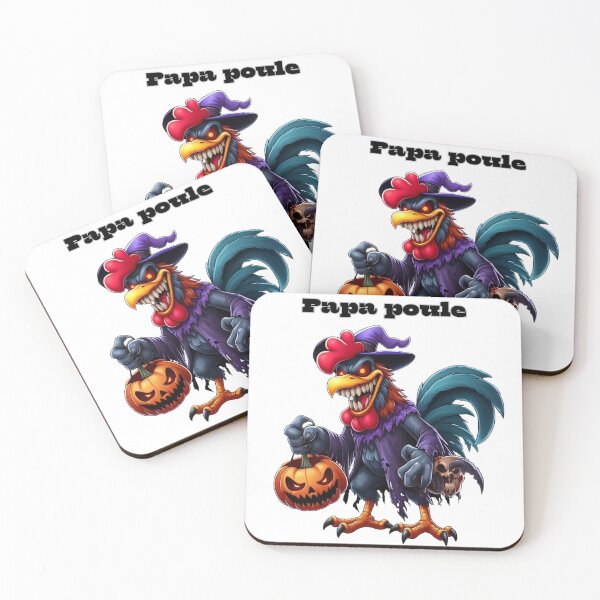 Item preview, Scary Halloween with Papa Hen Expression designed and sold by Thyson.