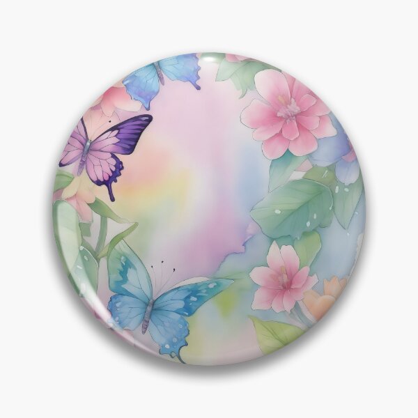 Item preview, butterfly and flora designed and sold by AP.