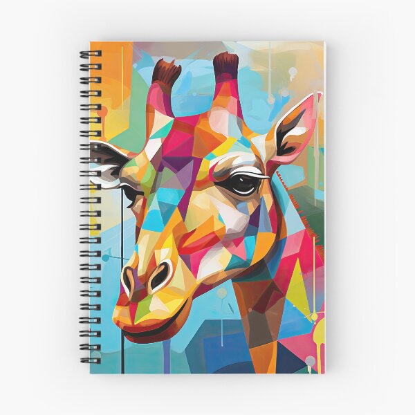 Item preview, Simplistic & Minimalistic African Giraffe Art Collection designed and sold by ArtificialGenes.