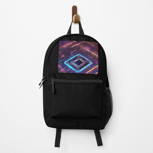 Item preview, Colorful computer microchip designed and sold by jakubooo.