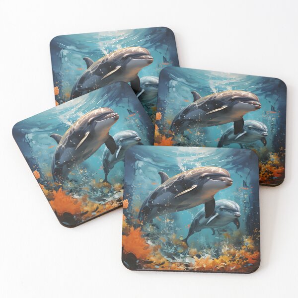 Item preview, Dolphins designed and sold by etherinkAI.