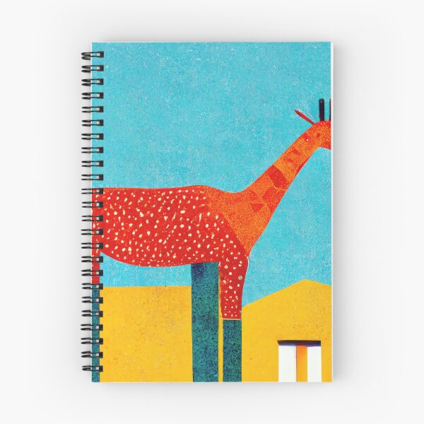 Item preview, Simplistic & Minimalistic African Giraffe Art Collection designed and sold by ArtificialGenes.
