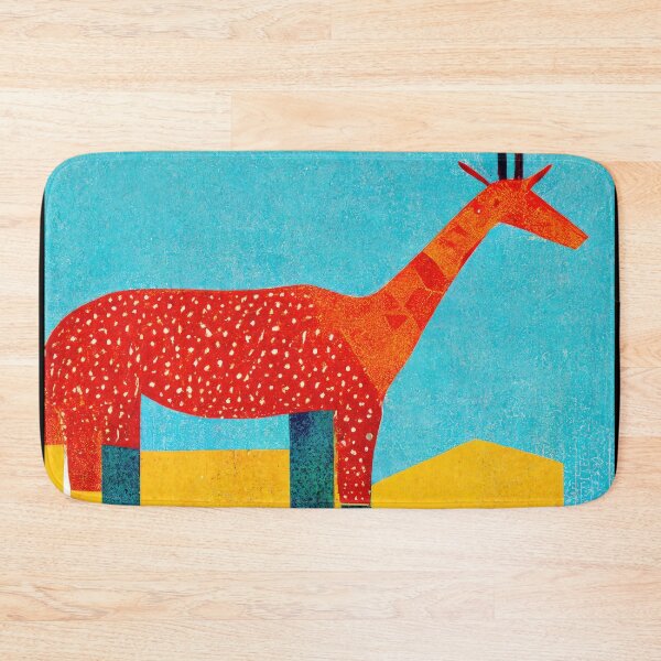 Item preview, Simplistic & Minimalistic African Giraffe Art Collection designed and sold by ArtificialGenes.