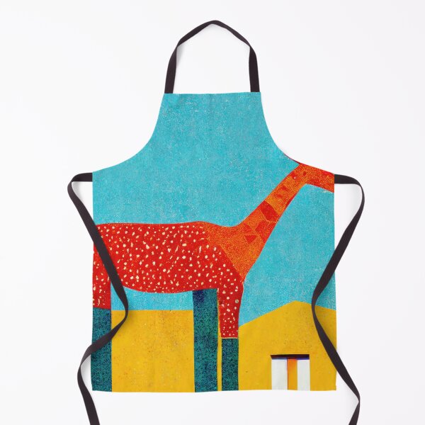 Item preview, Simplistic & Minimalistic African Giraffe Art Collection designed and sold by ArtificialGenes.