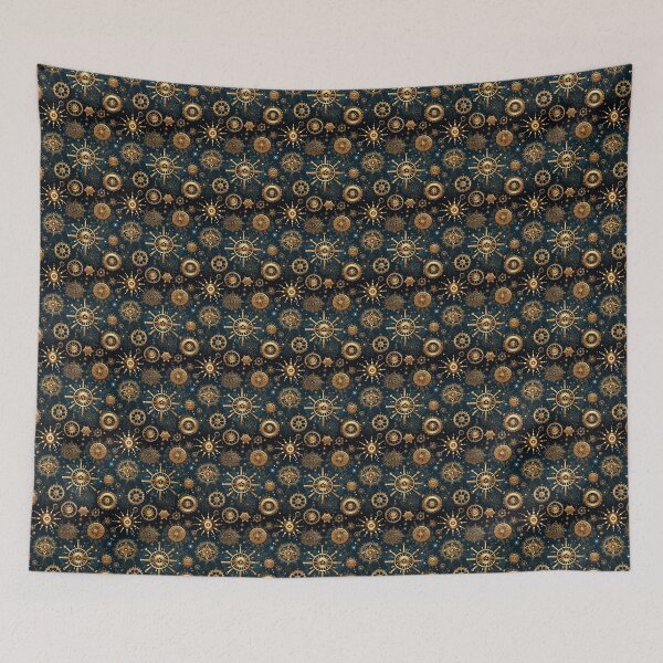 Item preview, Golden Steampunk Pattern I (small) designed and sold by the-lamplighter.