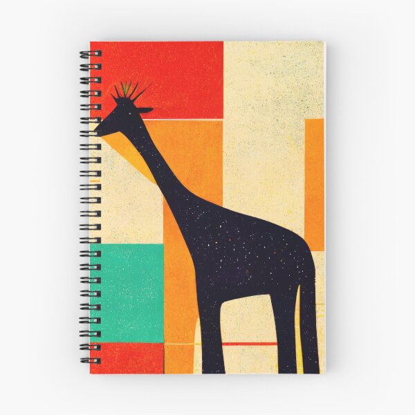 Item preview, Simplistic & Minimalistic African Giraffe Art Collection designed and sold by ArtificialGenes.