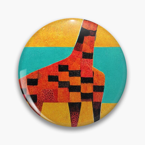 Item preview, Simplistic & Minimalistic African Giraffe Art Collection designed and sold by ArtificialGenes.