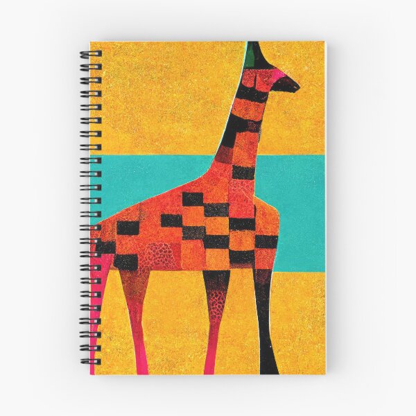 Item preview, Simplistic & Minimalistic African Giraffe Art Collection designed and sold by ArtificialGenes.