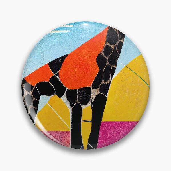 Item preview, Simplistic & Minimalistic African Giraffe Art Collection designed and sold by ArtificialGenes.