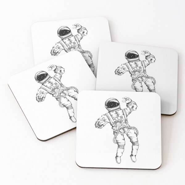 Artikelvorschau, Astronaut entworfen und verkauft von Pink-Poison-Ink.