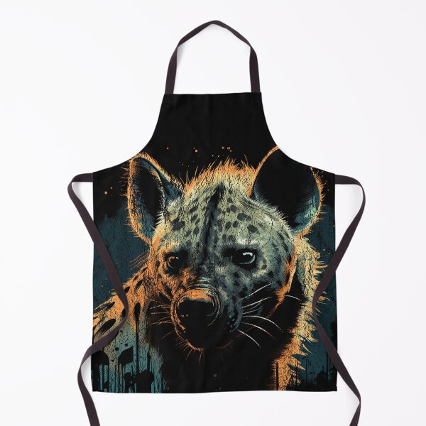 Item preview, A Hyena / Hyaena - Street Art Vintage Distressed Wildlife designed and sold by GVRDesign.