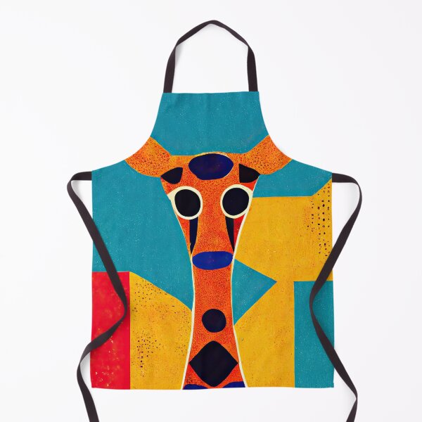 Item preview, Simplistic & Minimalistic African Giraffe Art Collection designed and sold by ArtificialGenes.
