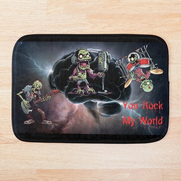 Item preview, You Rock My World Zombie Band designed and sold by theprof2021.