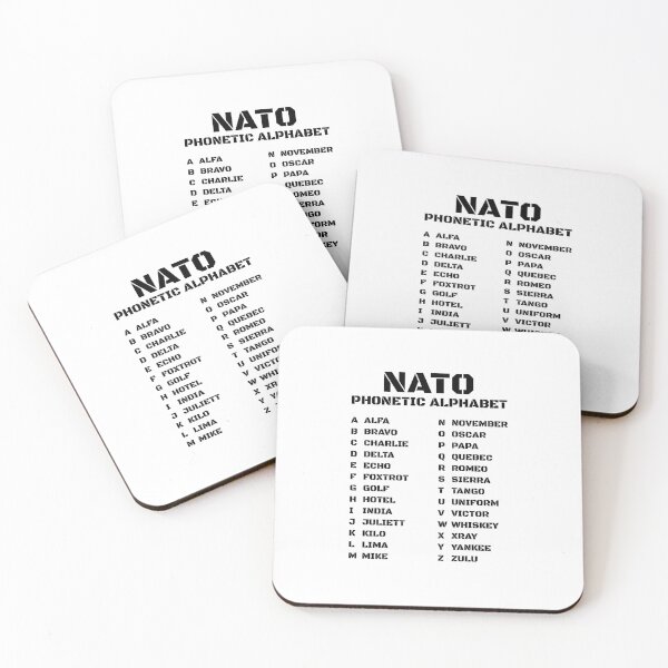 Item preview, NATO Phonetic Alphabet  designed and sold by AnnSign.