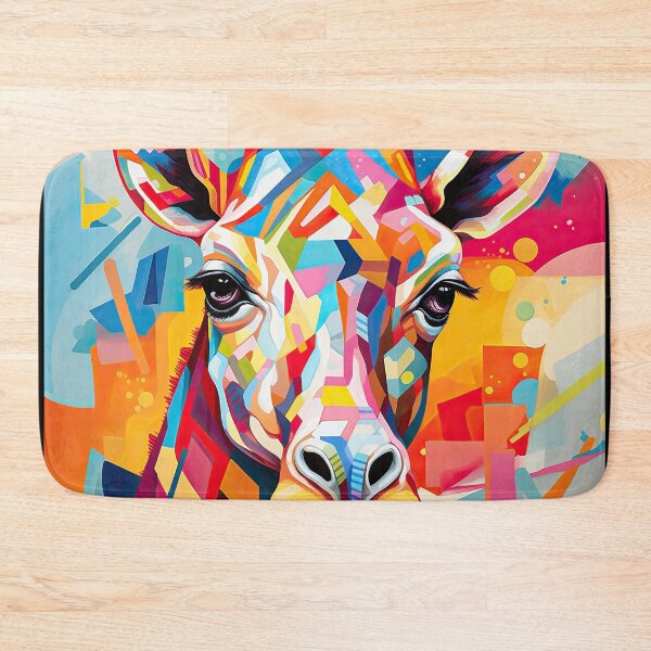 Item preview, Simplistic & Minimalistic African Giraffe Art Collection designed and sold by ArtificialGenes.