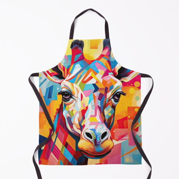 Item preview, Simplistic & Minimalistic African Giraffe Art Collection designed and sold by ArtificialGenes.