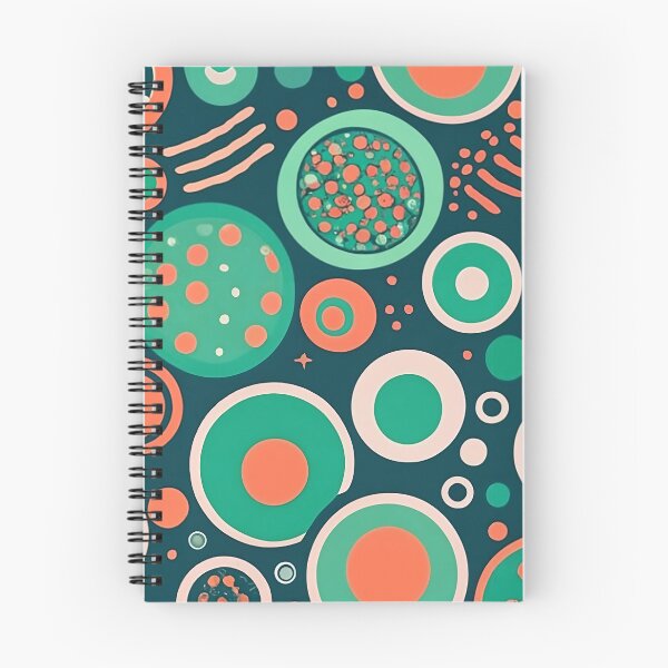 Item preview, Abstract Bubble Pattern Green and Orange designed and sold by PMCreative.