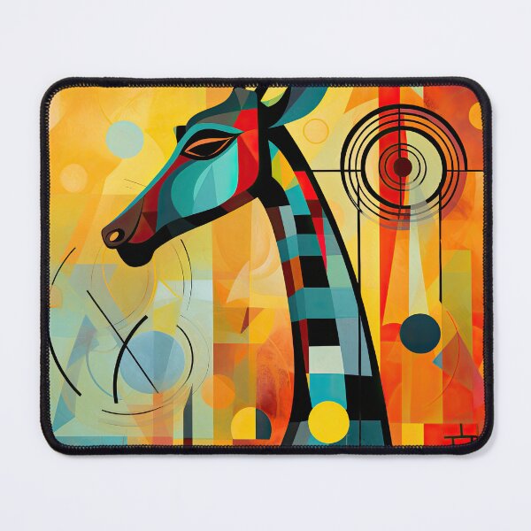 Item preview, Simplistic & Minimalistic African Giraffe Art Collection designed and sold by ArtificialGenes.