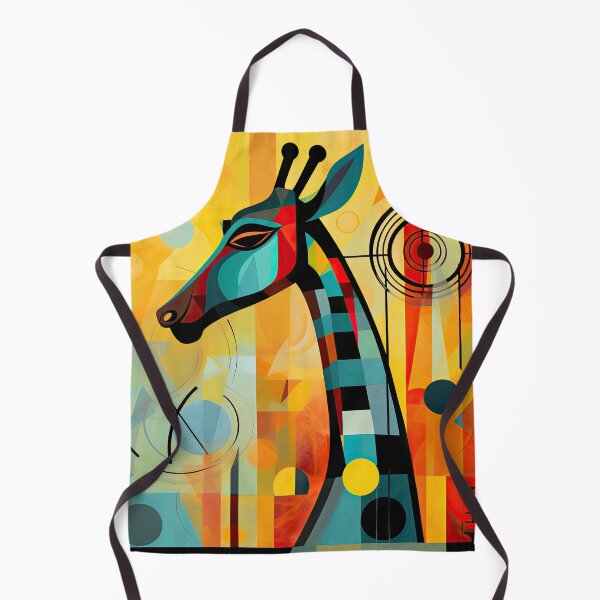 Item preview, Simplistic & Minimalistic African Giraffe Art Collection designed and sold by ArtificialGenes.