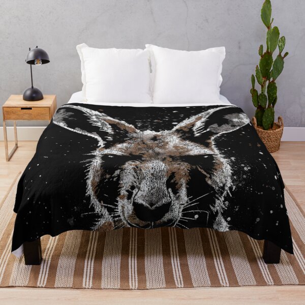 Item preview, A Kangaroo - Street Art Vintage Distressed Australian Wildlife designed and sold by GVRDesign.