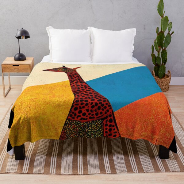 Item preview, Simplistic & Minimalistic African Giraffe Art Collection designed and sold by ArtificialGenes.