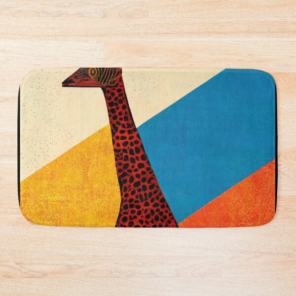Item preview, Simplistic & Minimalistic African Giraffe Art Collection designed and sold by ArtificialGenes.