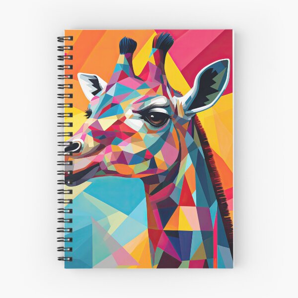 Item preview, Simplistic & Minimalistic African Giraffe Art Collection designed and sold by ArtificialGenes.