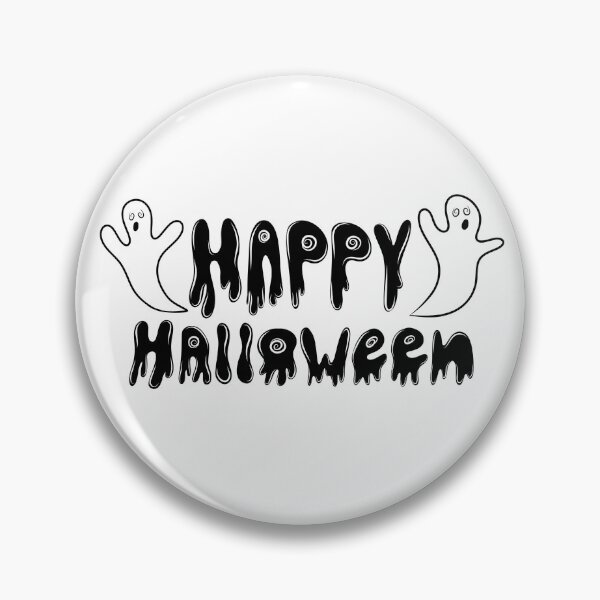 Item preview, Happy Halloween Drippy Lettering Design with Ghosts, made by EndlessEmporium designed and sold by EndlessEmporium.