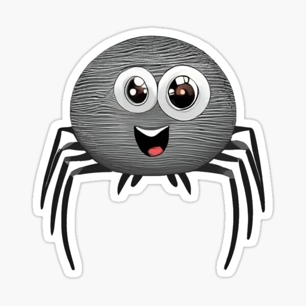 Item preview, the friendly spider designed and sold by spookywonder.