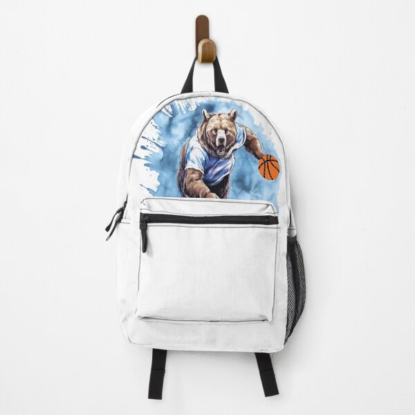 Item preview, Watercolor Bear Running with Basketball designed and sold by AME ⭐⭐⭐⭐⭐.