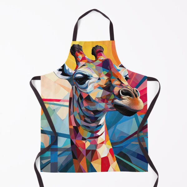 Item preview, Simplistic & Minimalistic African Giraffe Art Collection designed and sold by ArtificialGenes.